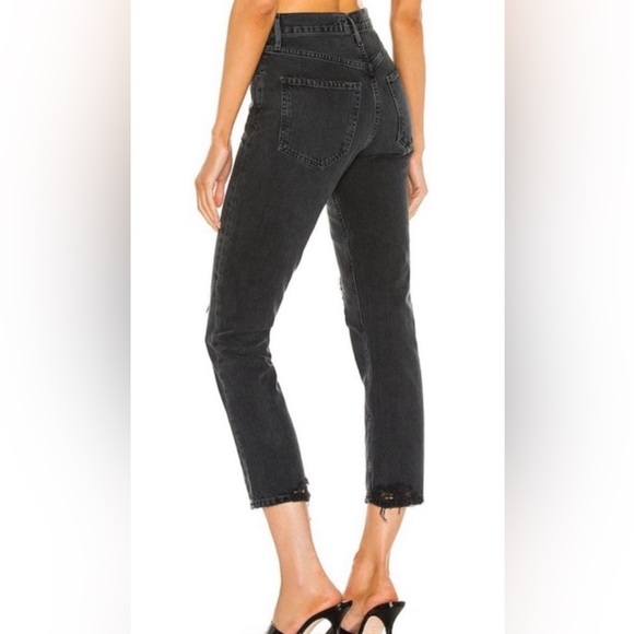 AGOLDE Riley High Rise Straight Crop - Picture 2 of 5